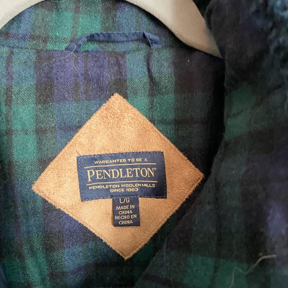 Navy Pendleton Jacket - Picture 2 of 3